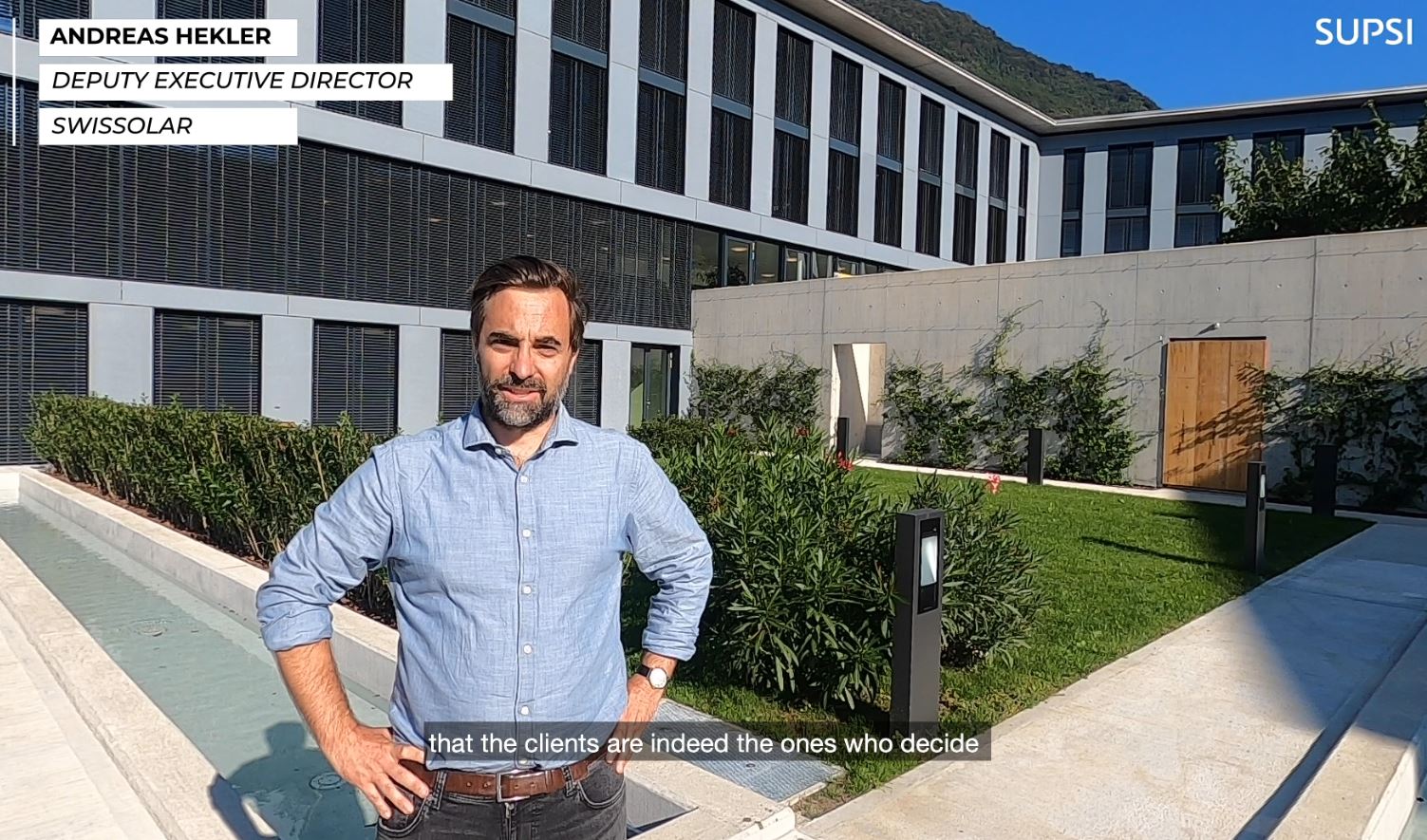 The largest BIPV facade in Ticino – interviews round 2/2