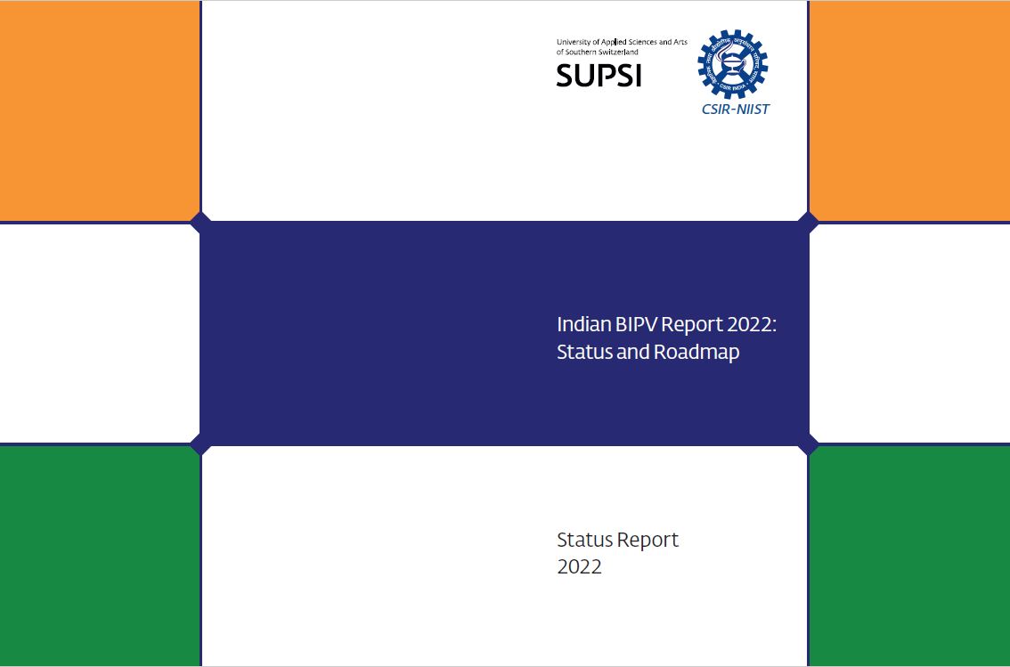 Indian BIPV Report 2022: Entwicklungsstand und Roadmap